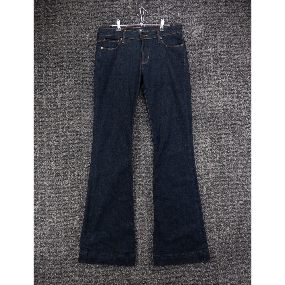 Lucky Brand Jeans Womens 4/27 Actual 30x34 Blue Brooke Flare Stretch Denim City